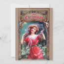 Search for art nouveau christmas cards Holly