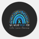 Search for rainbow rain stickers Blue