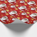 Search for black santa claus wrapping paper Holiday season