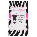 Search for bridal lingerie gift bags Pink and black