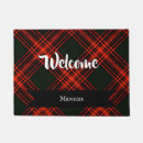 Search for hunting doormats Tartan