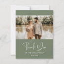 Search for dark green thank you cards Elegant