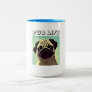 Search for pug cartoon mugs Pugs