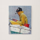 Search for norman rockwell puzzles Fishing