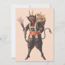 Search for krampus vintage christmas cards Demon