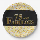 Search for 75th birthday plates 75 years