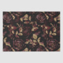Search for burgundy and gold tissue paper Floral