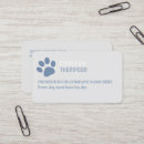 Search for dog paw print business cards Pets