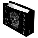 Search for gothic skull gift bags Black and white