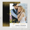 Search for black gold save the dates Chic