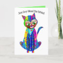Search for calico cat birthday cards Funny