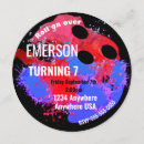 Search for bowling ball invitations Glow