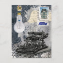 Search for invention postcards Black and white