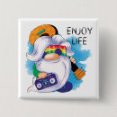 Search for gnomes badges Cute