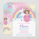 Search for brunette birthday invitations Whimsical