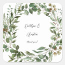 Search for rustic green wedding stickers Floral