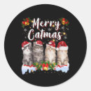Search for santa cat stickers Merry