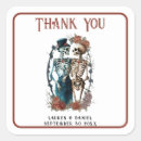 Search for skeleton thank you stickers Goth