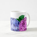 Search for blue hydrangea flower mugs Pink