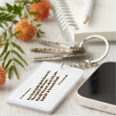 Search for faith rectangular key rings Bible