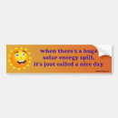 Search for solar energy bumper stickers Environment
