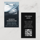 Search for transportation business cards Chauffeur