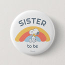 Search for family baby shower badges Snoopy