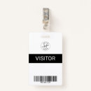 Search for visitor id badges Company logo