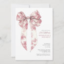 Search for pink toile invitations Modern