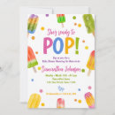 Search for popsicle baby pregnancy invitations Colourful