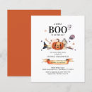 Search for paper baby shower invitations Pumpkin