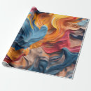Search for abstract art wrapping paper Contemporary