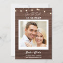Search for wood wedding save the dates Rustic