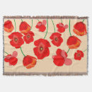 Search for poppy flower blankets Poppies