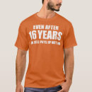 Search for 16 year anniversary tshirts Wife