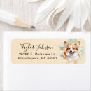 Search for pembroke return address labels Pembroke welsh corgi