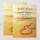 Search for sand bridal shower invitations Destination