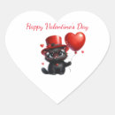 Search for valentines day cats stickers Kitten