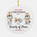 Search for penguin family christmas tree decorations New parents