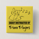 Search for piano player badges Music notes