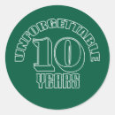 Search for 10 stickers Years