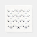 Search for 45th anniversary napkins Heart
