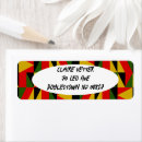Search for customizeable return address labels Green