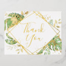 Search for wedding invitations postcards Gold foil