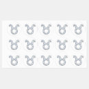Search for no horn sign stickers Zodiac