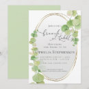 Search for eucalyptus bridal brunch invitations Bohemian
