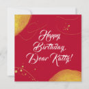 Search for red abstract cards Calligraphy