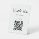 Search for pedestal business signs Qr code