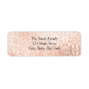 Search for gold damask return address labels Elegant