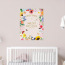Search for baby shower welcome sign posters Wildflower